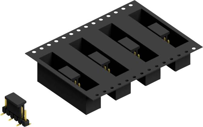 Fischer Elektronik Stiftleiste (Standard) Anzahl Reihen: 1 10047120 250St.
