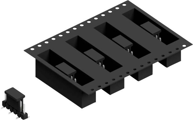 Fischer Elektronik Stiftleiste (Standard) Anzahl Reihen: 1 10047129 250St.