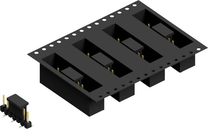 Fischer Elektronik Stiftleiste (Standard) Anzahl Reihen: 1 10047137 250St.