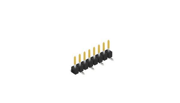 Fischer Elektronik Stiftleiste (Standard) Anzahl Reihen: 1 10047147 10St.