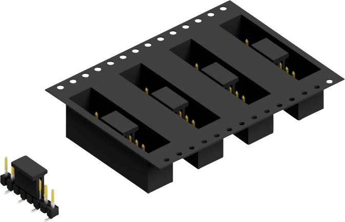 Fischer Elektronik Stiftleiste (Standard) Anzahl Reihen: 1 10047149 250St.