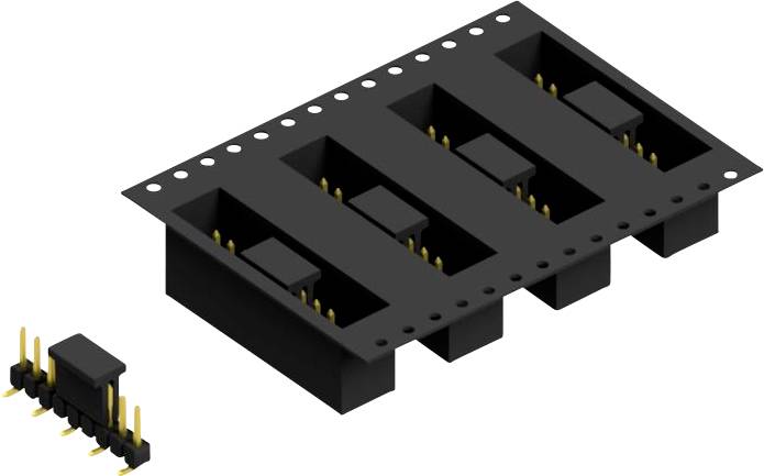 Fischer Elektronik Stiftleiste (Standard) Anzahl Reihen: 1 10139462 250St.