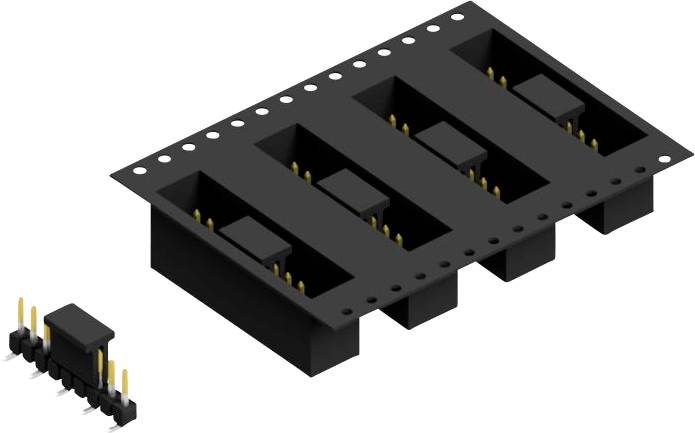 Fischer Elektronik Stiftleiste (Standard) Anzahl Reihen: 1 10047159 250St.