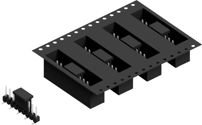 Fischer Elektronik Stiftleiste (Standard) Anzahl Reihen: 1 10047164 250St.