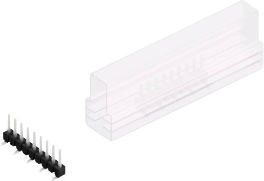 Fischer Elektronik Stiftleiste (Standard) Anzahl Reihen: 1 10047165 10St.