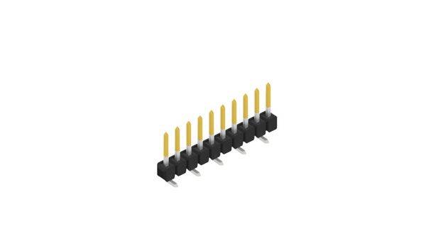 Fischer Elektronik Stiftleiste (Standard) Anzahl Reihen: 1 10047371 10St.