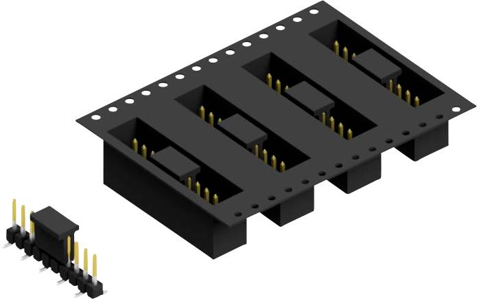 Fischer Elektronik Stiftleiste (Standard) Anzahl Reihen: 1 10047373 250St.