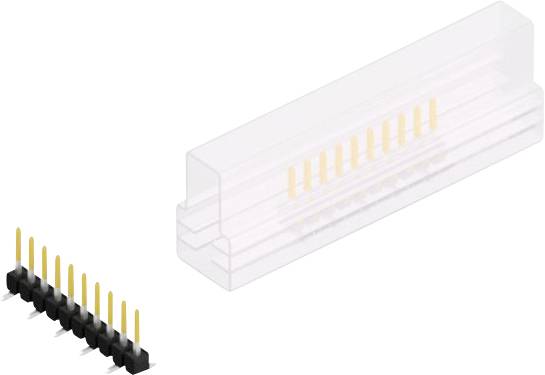Fischer Elektronik Stiftleiste (Standard) Anzahl Reihen: 1 10047374 10St.