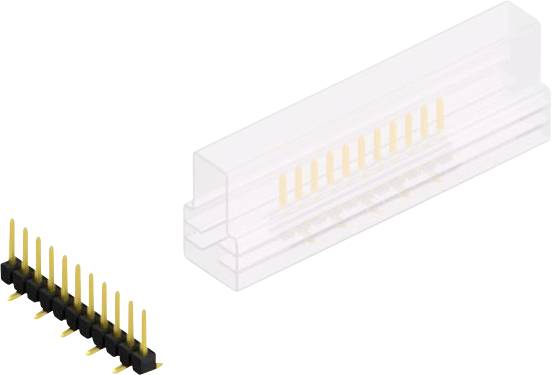 Fischer Elektronik Stiftleiste (Standard) Anzahl Reihen: 1 10047383 10St.