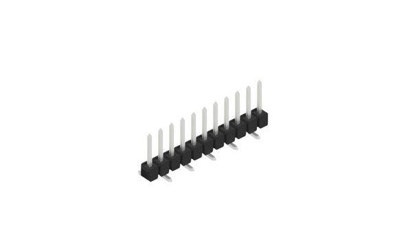 Fischer Elektronik Stiftleiste (Standard) Anzahl Reihen: 1 10047388 10St.