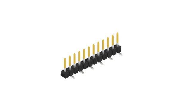 Fischer Elektronik Stiftleiste (Standard) Anzahl Reihen: 1 10047396 10St.