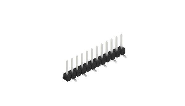 Fischer Elektronik Stiftleiste (Standard) Anzahl Reihen: 1 10047400 10St.