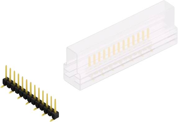 Fischer Elektronik Stiftleiste (Standard) Anzahl Reihen: 1 10047406 10St.