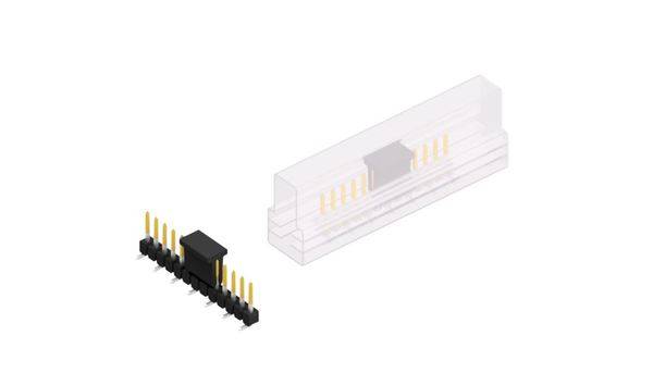 Fischer Elektronik Stiftleiste (Standard) Anzahl Reihen: 1 10047409 10St.