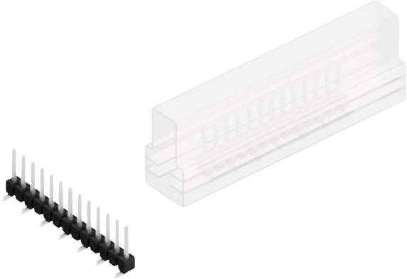 Fischer Elektronik Stiftleiste (Standard) Anzahl Reihen: 1 10047413 10St.