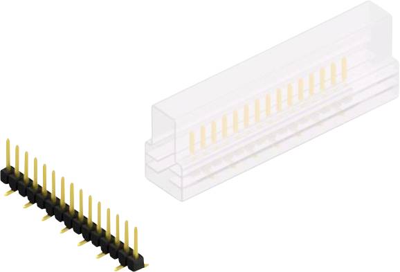 Fischer Elektronik Stiftleiste (Standard) Anzahl Reihen: 1 10047426 10St.