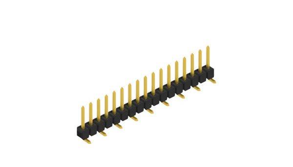 Fischer Elektronik Stiftleiste (Standard) Anzahl Reihen: 1 10047442 10St.