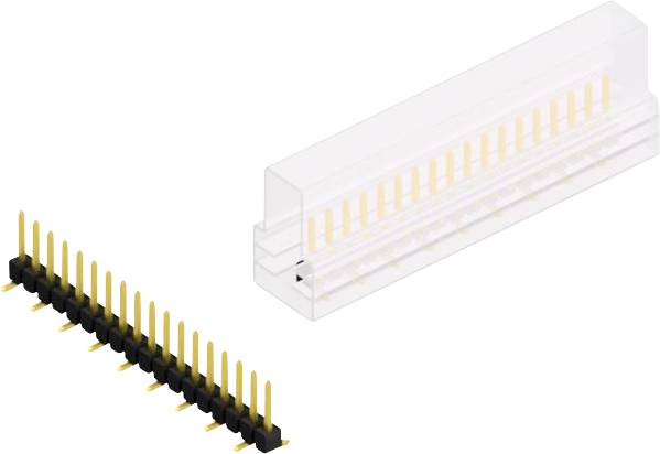 Fischer Elektronik Stiftleiste (Standard) Anzahl Reihen: 1 10047453 10St.