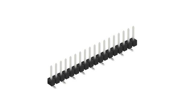 Fischer Elektronik Stiftleiste (Standard) Anzahl Reihen: 1 10047457 10St.