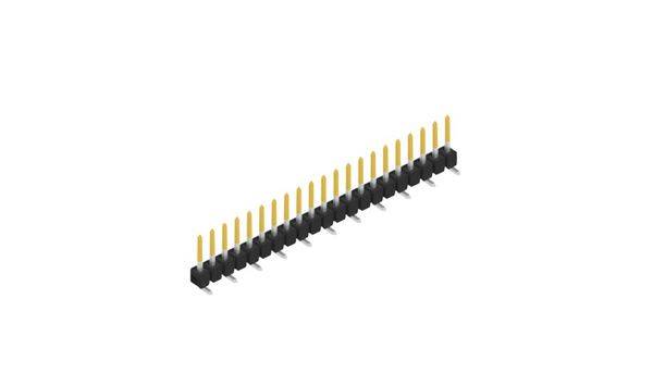Fischer Elektronik Stiftleiste (Standard) Anzahl Reihen: 1 SL10SMD06221S 10St.