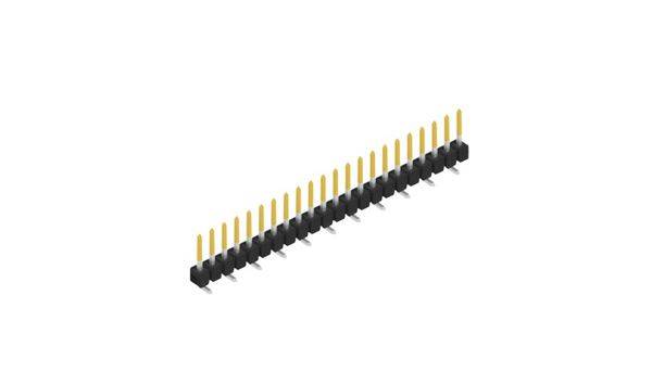 Fischer Elektronik Stiftleiste (Standard) Anzahl Reihen: 1 SL10SMD06222S 10St.
