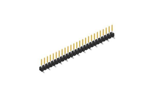 Fischer Elektronik Stiftleiste (Standard) Anzahl Reihen: 1 SL10SMD06225S 10St.