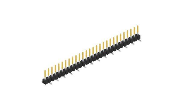Fischer Elektronik Stiftleiste (Standard) Anzahl Reihen: 1 SL10SMD06228S 10St.