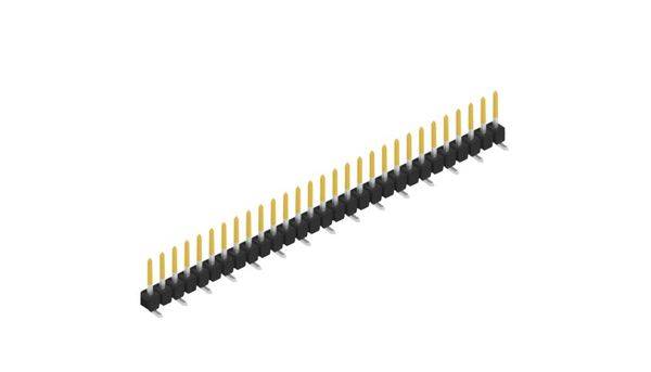 Fischer Elektronik Stiftleiste (Standard) Anzahl Reihen: 1 SL10SMD06229S 10St.
