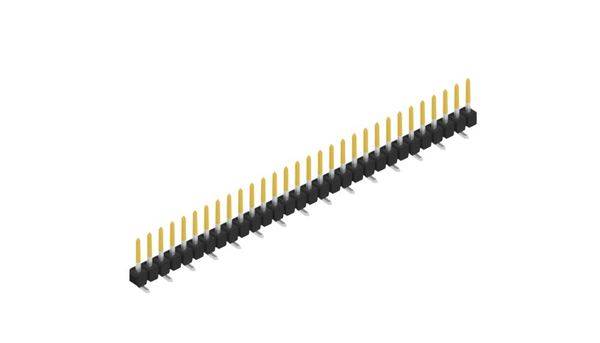 Fischer Elektronik Stiftleiste (Standard) Anzahl Reihen: 1 SL10SMD06230S 10St.