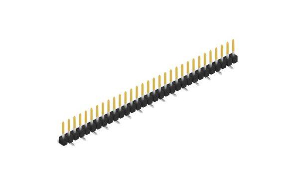 Fischer Elektronik Stiftleiste (Standard) Anzahl Reihen: 1 SL10SMD06231S 10St.