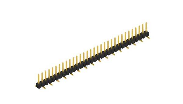 Fischer Elektronik Stiftleiste (Standard) Anzahl Reihen: 1 SL10SMD06232G 10St.