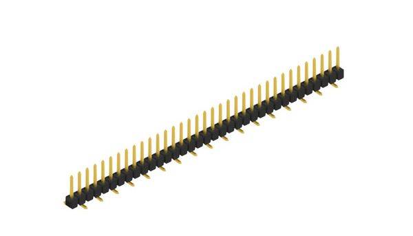 Fischer Elektronik Stiftleiste (Standard) Anzahl Reihen: 1 SL10SMD06235G 10St.