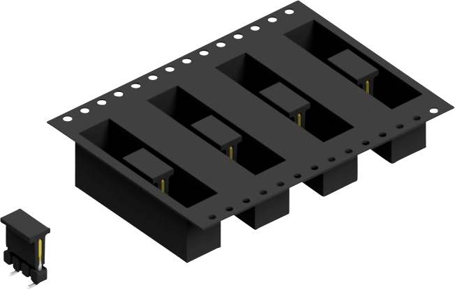 Fischer Elektronik Stiftleiste (Standard) Anzahl Reihen: 1 10047294 250St.