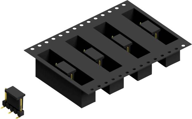 Fischer Elektronik Stiftleiste (Standard) Anzahl Reihen: 1 10047303 250St.