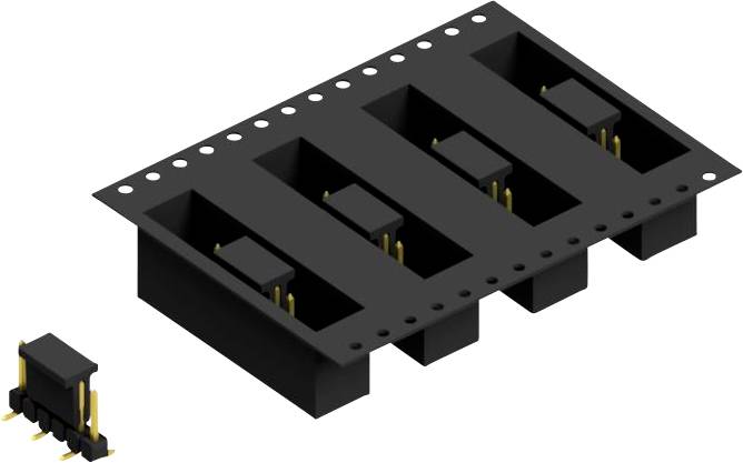 Fischer Elektronik Stiftleiste (Standard) Anzahl Reihen: 1 10047316 250St.