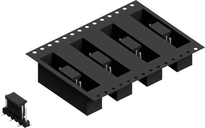 Fischer Elektronik Stiftleiste (Standard) Anzahl Reihen: 1 10047325 250St.