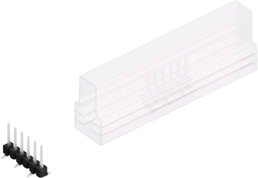 Fischer Elektronik Stiftleiste (Standard) Anzahl Reihen: 1 10047326 10St.