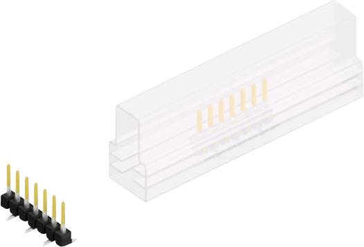 Fischer Elektronik Stiftleiste (Standard) Anzahl Reihen: 1 10047335 10St.