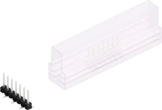 Fischer Elektronik Stiftleiste (Standard) Anzahl Reihen: 1 10047339 10St.