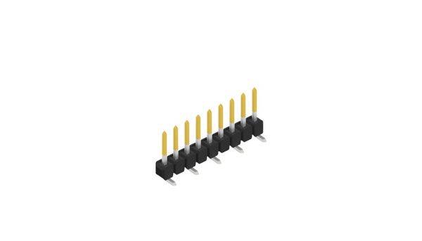 Fischer Elektronik Stiftleiste (Standard) Anzahl Reihen: 1 10047358 10St.