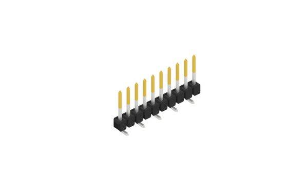 Fischer Elektronik Stiftleiste (Standard) Anzahl Reihen: 1 10047563 10St.