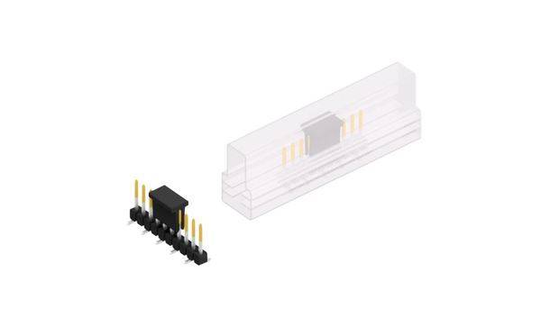 Fischer Elektronik Stiftleiste (Standard) Anzahl Reihen: 1 10047564 10St.