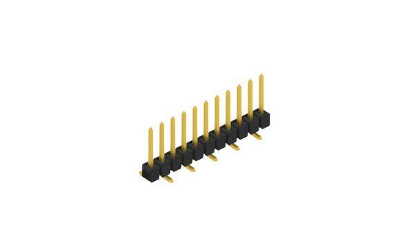 Fischer Elektronik Stiftleiste (Standard) Anzahl Reihen: 1 10047572 10St.