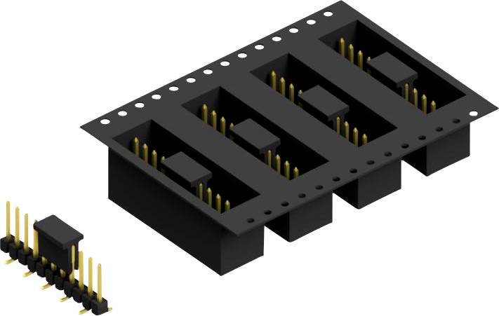 Fischer Elektronik Stiftleiste (Standard) Anzahl Reihen: 1 10047574 250St.