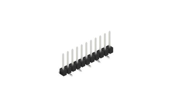 Fischer Elektronik Stiftleiste (Standard) Anzahl Reihen: 1 10047580 10St.