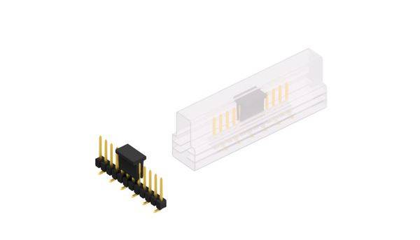 Fischer Elektronik Stiftleiste (Standard) Anzahl Reihen: 1 10047586 10St.