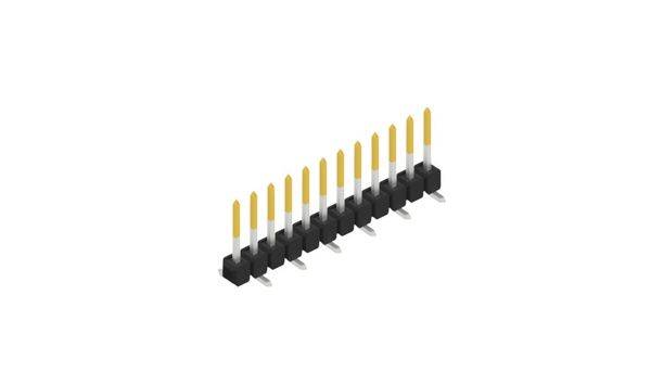 Fischer Elektronik Stiftleiste (Standard) Anzahl Reihen: 1 10047589 10St.