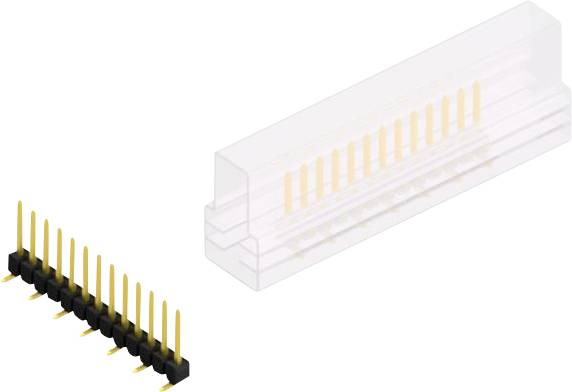 Fischer Elektronik Stiftleiste (Standard) Anzahl Reihen: 1 10047600 10St.