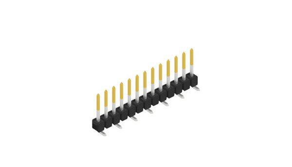 Fischer Elektronik Stiftleiste (Standard) Anzahl Reihen: 1 10047601 10St.