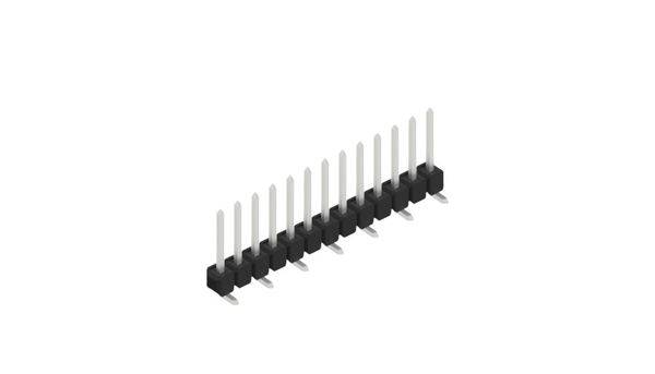 Fischer Elektronik Stiftleiste (Standard) Anzahl Reihen: 1 10047605 10St.